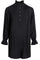 Callum Pintuck Frill Dress | Black | Kjole fra Co'couture