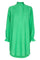 Callum Pintuck Frill Dress | Vibrant Green | Kjole fra Co'couture