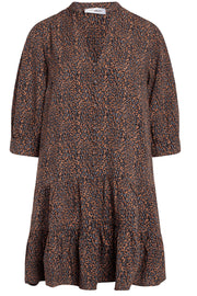 Bea Button Dress | New Blue | Kjole fra Co'couture