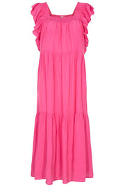Sunrise Smock Dress | Pink | Kjole fra Co'couture