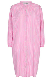 Celina Summer Stripe Dress | Pink | Kjole fra Co'couture