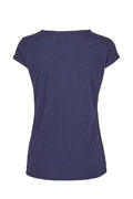 Troy Tee SS | Marineblau | Basic T-Shirt von Mos Mosh