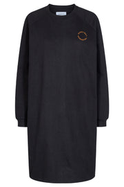 Penny LS Crewneck Dress | Black | Sweatkjole fra Liberté Essentiel