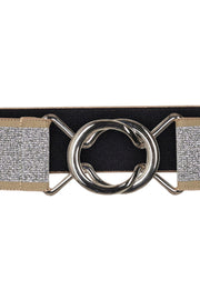 Silverhaze Elastic Belt | Silver | Elastikbælte fra Co'couture