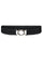 Elastic Frill Belt | Black | Elastik bælte fra Co'Couture