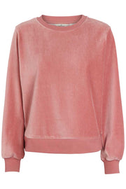 Babette sweatshirt GOTS | Fox Glove | Sweatshirt fra Basic Apparel