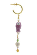 Tascha | Purple/Gold | Ørering fra Nuni Copenhagen