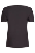 Alma Slimfit-T-Shirt | Schwarz | T-Shirt von Liberté Essentiel