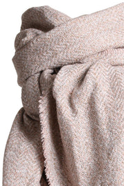 Amie Scarf | Rose | Grafisk tørklæde fra Stylesnob