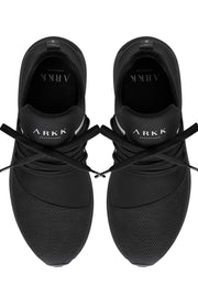 Raven mesh S-E15 | All Black White | Sneakers fra Arkk