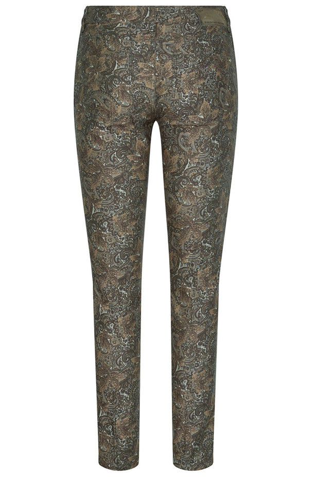 Victoria jive pants | Chocolate chip | Paisley printede bukser fra Mos Mosh