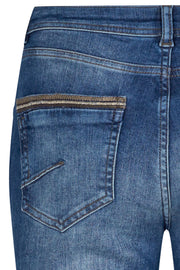 Sumner Jewel Jeans | Blue | Ankle jeans fra Mos Mosh