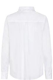 Martina Frill Shirt | White | Skjorte fra Mos Mosh