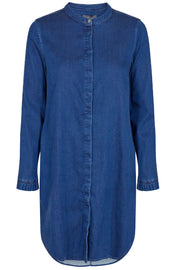Mattie denim dress | Blue | Denim kjole fra Mos Mosh