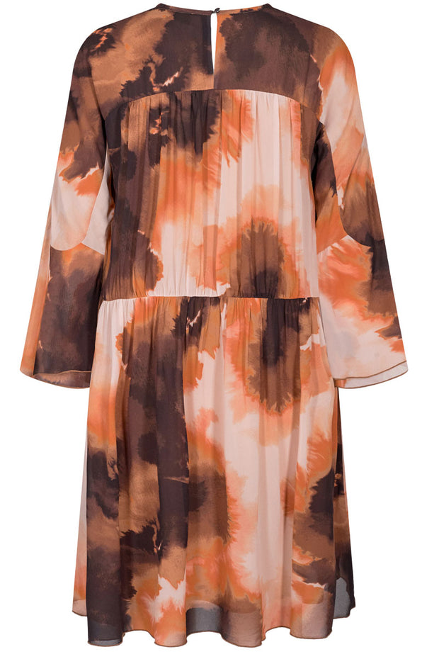 Cirah Blur Dress | Autumn leaf | Kjole fra Mos Mosh