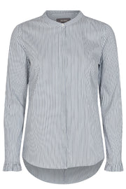 Mattie Stripe Shirt | Skyway | Skjorte fra Mos Mosh