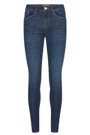 Alli Cover Jeans | Blue Denim | Jeans fra Mos Mosh