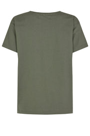 Mex O-SS Tee | Grape Leaf | T-Shirt fra Mos Mosh