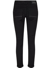 Naomi Row Black Jeans | Black | Jeans fra Mos Mosh