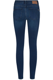 Victoria Seda Jeans | Dark Blue | Jeans fra Mos Mosh