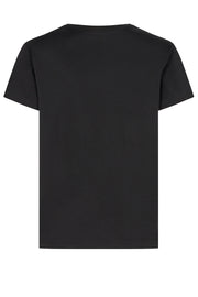 Zisa SS Tee | Black | T-Shirt fra Mos Mosh