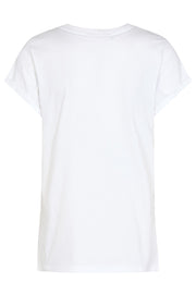 Rubies O-SS Tee | White | T-Shirt fra Mos Mosh