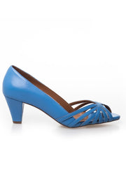 All I Need Leather | Electricblue | Heels fra Copenhagen Shoes
