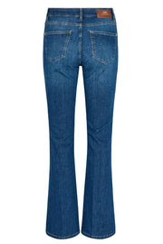 Alli Ease Flare Jeans | Blue | Jeans fra Mos Mosh