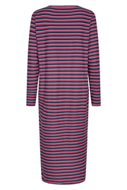 Alma-Ls-Tshirt-Dress | Rasberry Stripes | Kjole fra Liberté