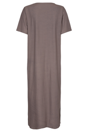 Alma Tshirt Dress | Light Brown | Kjole fra Liberté