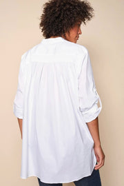 Arleth Shirt | White | Skjorte fra Mos Mosh
