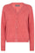 Arona Pattern V-Neck Knit Cardigan | Faded Rose | Strik fra Mos Mosh