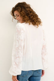 Asmine Shirt | Spring Gardenia | Skjorte fra Culture