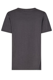 Aster O-SS Deco Tee | Asphalt | T-Shirt fra Mos Mosh