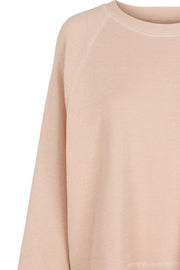 Barbara Sweatshirt GOTS | Rose Dust | Sweatshirt fra Basic Apparel