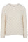 Milla Sweater | Whisper White | Bluse fra Basic Apparel