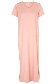 Rebekka Dress | Rose Tan | Lang kjole fra Basic Apparel
