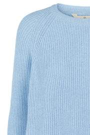 Nuria Sweater | Celestial blue | Bluse fra Basic Apparel