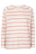 Soya Sweater Stripe | Cayenne | Bluse fra Basic Apparel