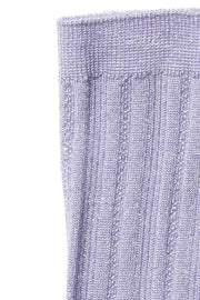 Glitter Drake Sock | Lavender | Strømper fra Becksöndergaard