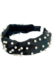Ivory Pearl Headband | Sort | Hårbøjle med perler fra Black Colour