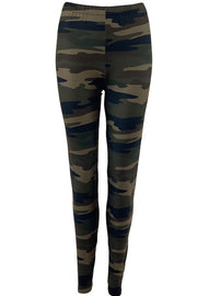 Claire Camo leggings | Army leggings fra Black Colour