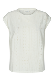 Blond Tee | Brilliant White | T-Shirt Fra Freequent