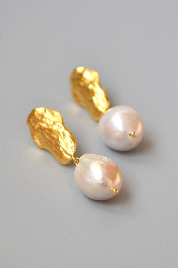 Baroque Pearl Earrings | Øreringe fra Birdsong
