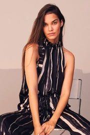 Bea Halterneck Top | Black | Top fra Co'couture