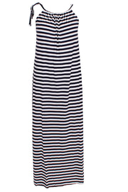 Better Now | Navy Stripe | Lang kjole fra COMFY COPENHAGEN