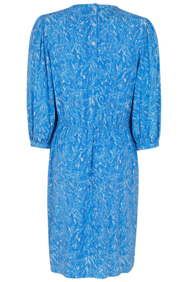 upassende konservativ Tulipaner Soft Rebels Kjole | Graphic animal azure blue print | Briella Elma Dress –  Lisen.dk