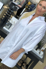 Susan shirt | Hvid | Oversize skjorte fra Liberté