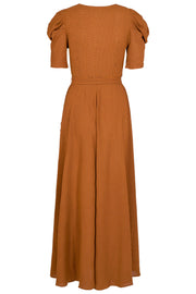 Pipi Long Dress | Cathay Spice | Lang ternet kjole fra Copenhagen Muse