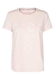 Coco Signature Tee | Nude Rose | T-shirt fra Co'couture